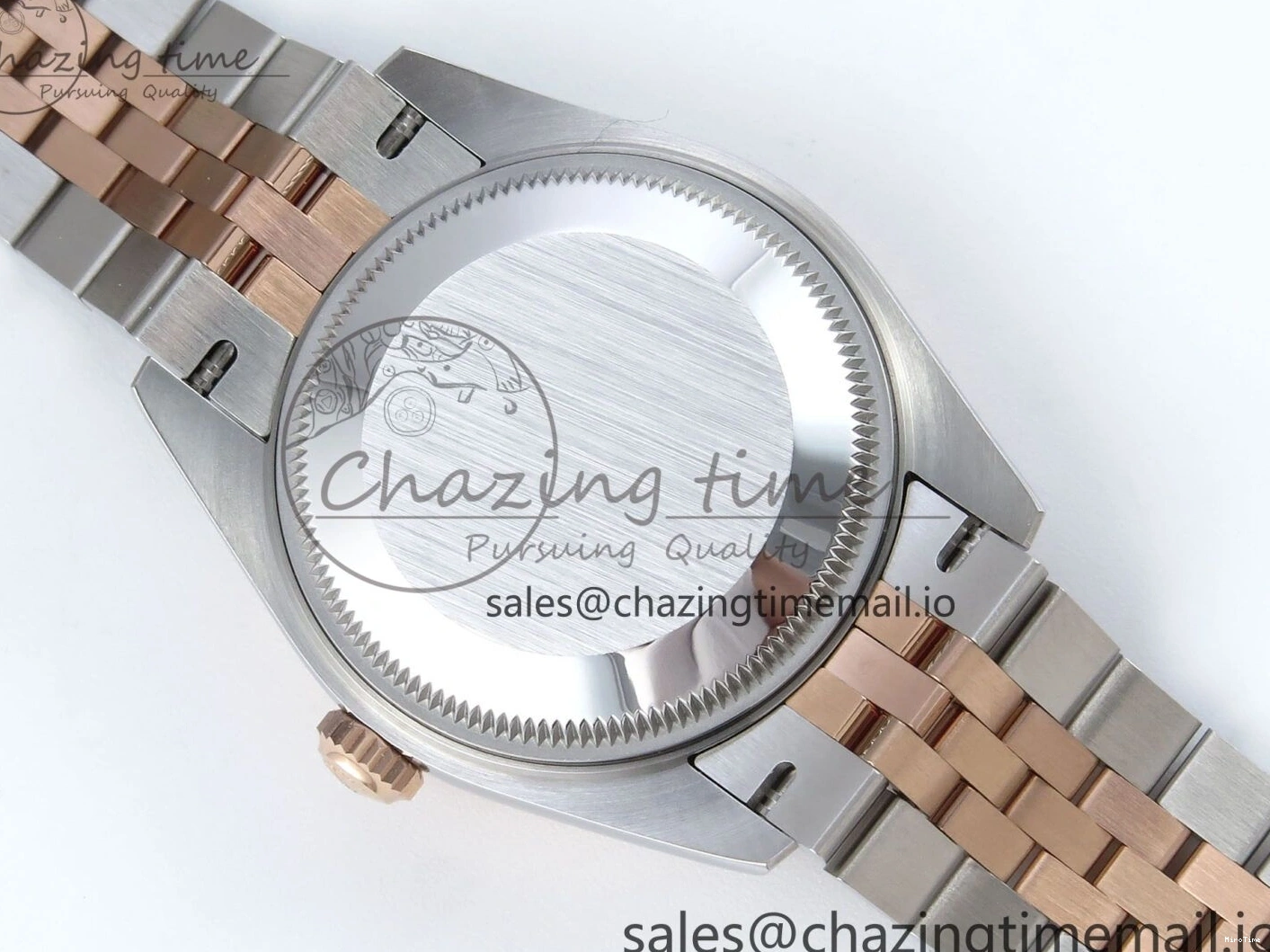 MiroTime 0103 QuickDry DateJust 31 278271 ARF 1:1 Best Edition 904L Steel White MOP Diamonds Dial on SS RG Jubilee Bracelet ETA 517